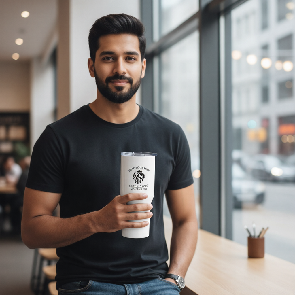 Righteous Rebel® — Signature Travel Mug